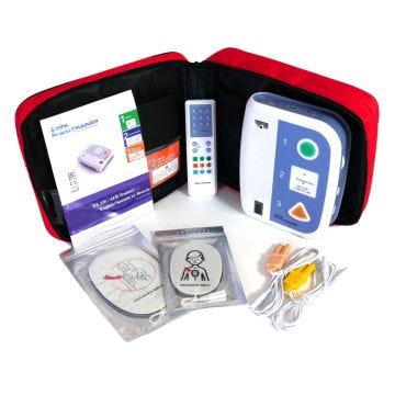 Practi-TRAINER® AED Trainer w/ accessories English/Spanish (WL220ES05)