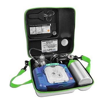 Life StartSystem Portable ER Oxygen with Philips AED Case
