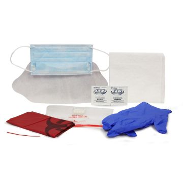 School Health CPR Prep Kit in Plastic Bag