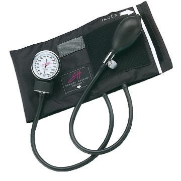  School Health Brand Latex-Free Professional Sphygmomanometers