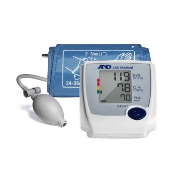 Essential Manual Inflate Blood Pressure Monitor with Medium Cuff