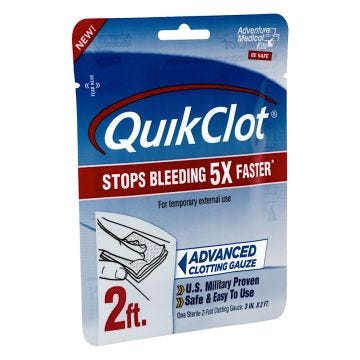 QuickClot Advanced Clotting Sponge, 25G