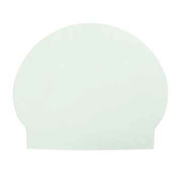 Latex Swim Caps, White, One Dozen