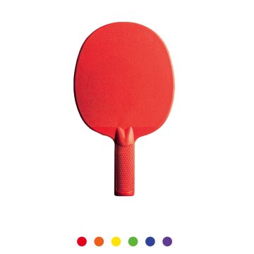 Plastic & Rubber Face Table Tennis Paddles