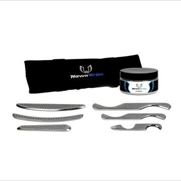 HawkGrips Silver Set