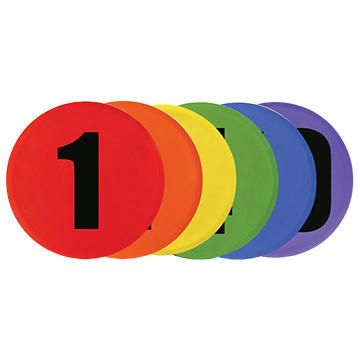 Numbered Spot Marker Sets