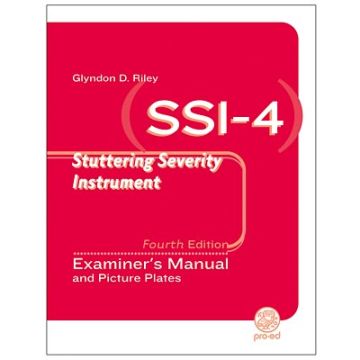 SSI-4: Stuttering Severity Instrument - Fourth Edition