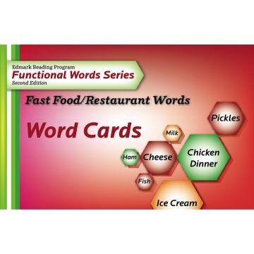 Functional Word Series Fast Food/Restaurant Words