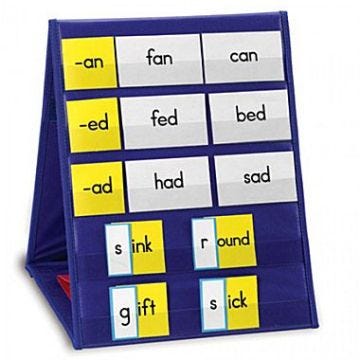 Double-Sided Tabletop Pocket Chart