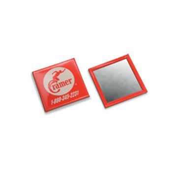 Front view of Pocket Mirror with Protective Case