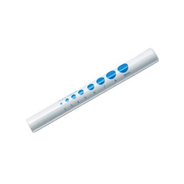 Front view of Penlight with Pupil Gauge with 6 per box 