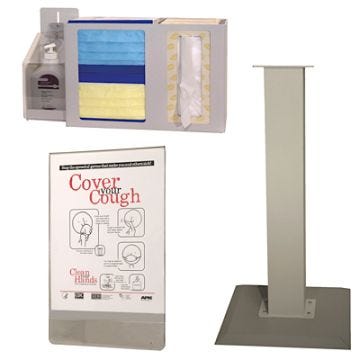Respiratory Hygiene Station and Accessories 