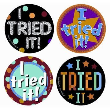 I Tried It Stickers