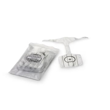 PRESTAN Infant Manikin Face Shields with Lung Bags, 50/Package