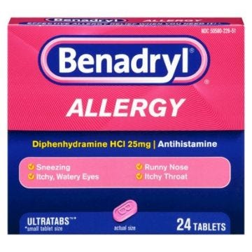 Benadryl Ultra Tablets, Benadryl cold