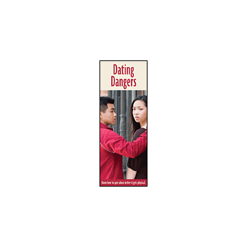 Front view of Dating Danger Pamphlets