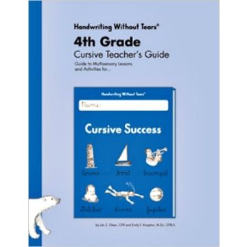 Handwriting Without Tears Fourth Grade Materials 