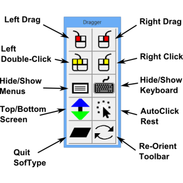 Dragger Mouse Button Utility
