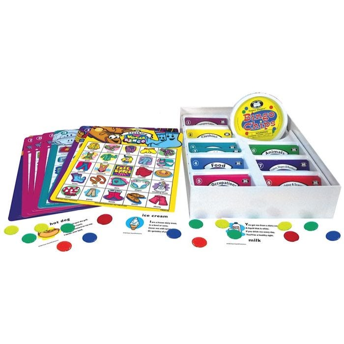 Say & Do Vocab Bingo Say & Do Vocab Bingo