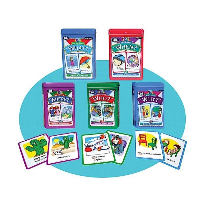 Ask & Answer WH Cards Ask & Answer WH Cards