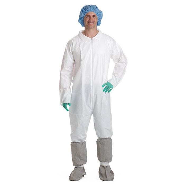 Breathable Coveralls, Size XXL Breathable Coveralls, Size XXL