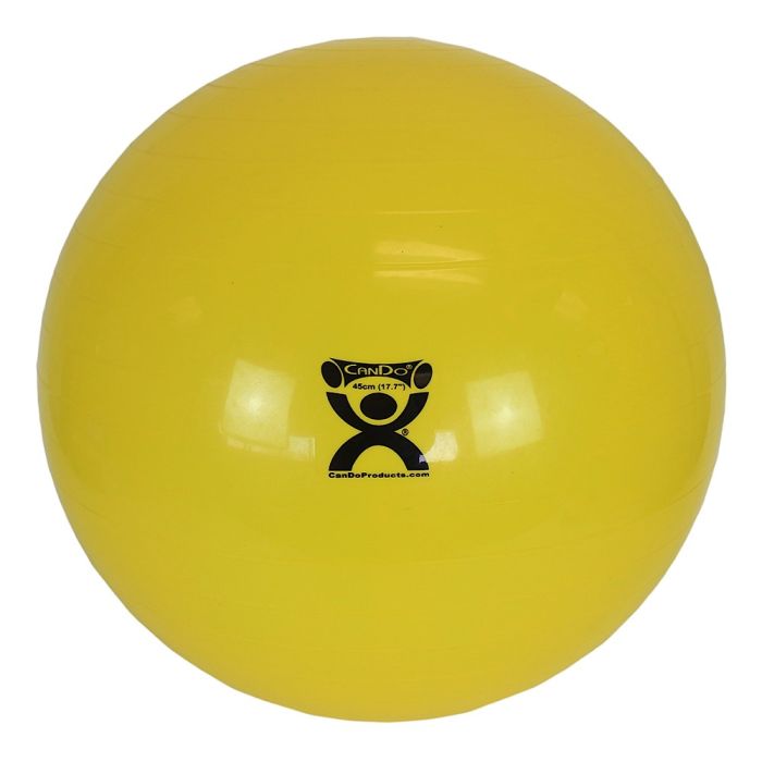 Inflatable Exercise Ball 18" Yellow