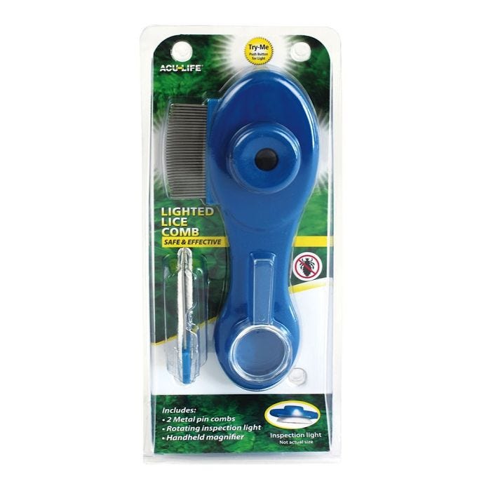 Acu-Life Light Lice Comb Acu-Life Light Lice Comb