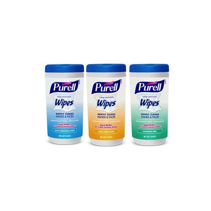 PURELL Hand Sanitizing Wipes, 40 Count PURELL Hand Sanitizing Wipes, 40 Count