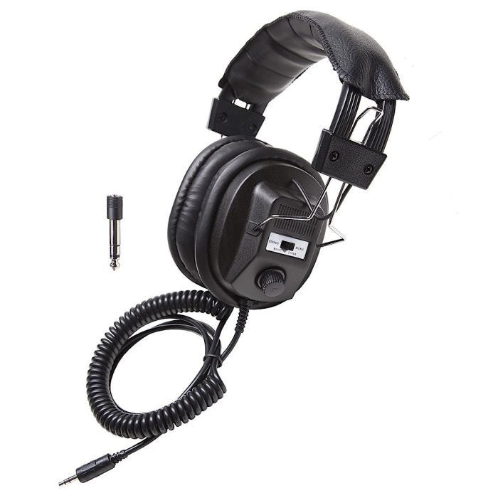 Califone Switchable Stereo/Mono Headphones Califone Switchable Stereo/Mono Headphones