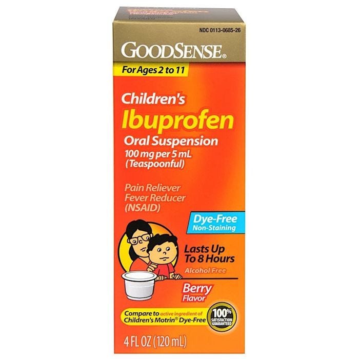 GoodSense Child Ibuprofen GoodSense Child Ibuprofen