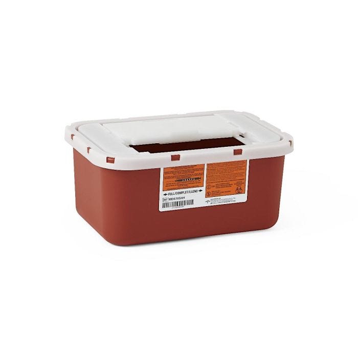 Red Sharps Container, 1 gal Red Sharps Container, 1 gal