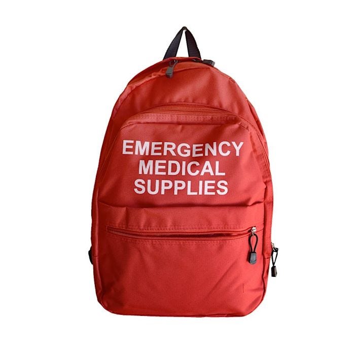 Allergy Emergency Kit Epinephrine/Inhaler Field Trip Bag W/Hook & Loop Mounting System Allergy Emergency Kit Epinephrine/Inhaler Field Trip Bag W/Hook & Loop Mounting System