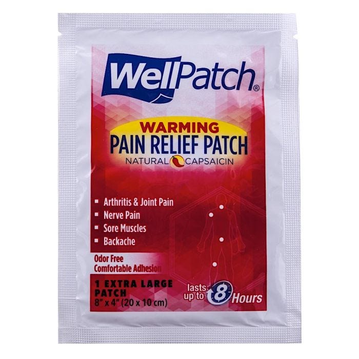 WellPatch Warming Pain Relief Patch WellPatch Warming Pain Relief Patch