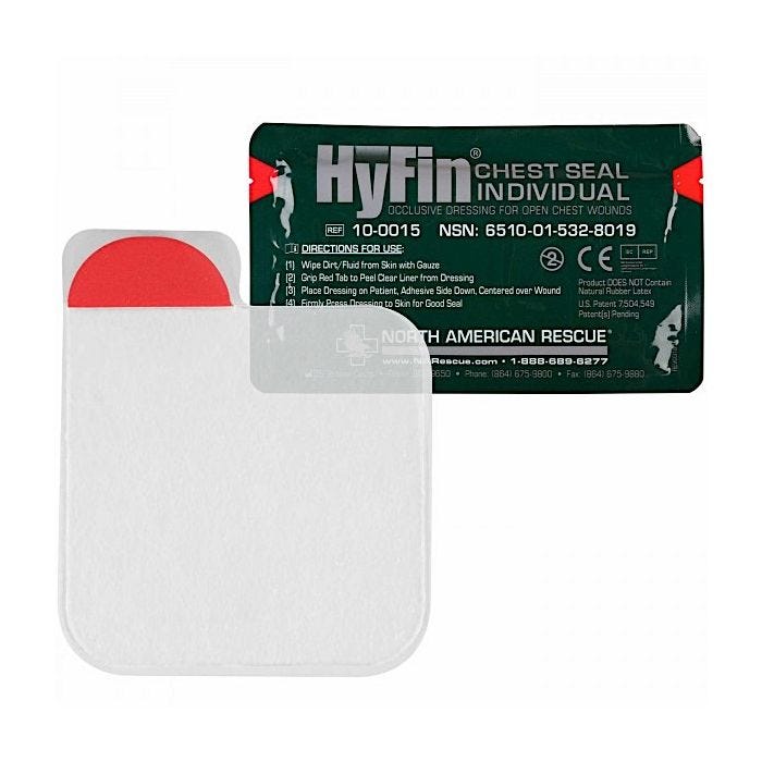 North American Rescue Hyfin Chest Seal North American Rescue Hyfin Chest Seal