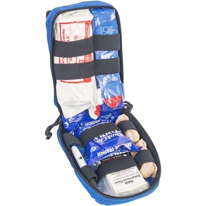Public Access Bleeding Control Kit Trainer - Blue, Advanced Public Access Bleeding Control Kit Trainer - Blue, Advanced