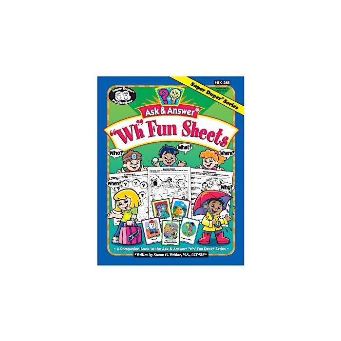 Ask & Answer WH Fun Sheets Book Ask & Answer WH Fun Sheets Book
