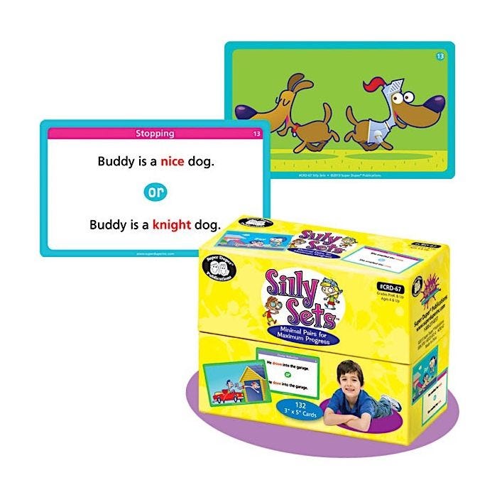Silly Sets: Minimal Pairs For Maximum Progress Silly Sets: Minimal Pairs For Maximum Progress