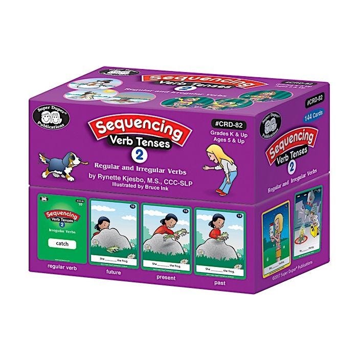 Sequencing Verb Tenses Cards Set 2 Sequencing Verb Tenses Cards Set 2