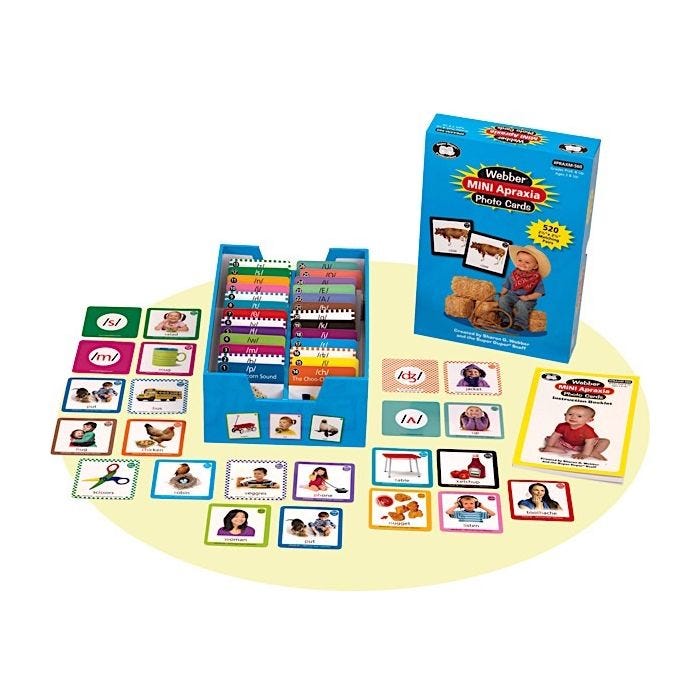 Webber Mini Apraxia Photo Cards Webber Mini Apraxia Photo Cards