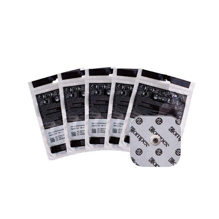 WHITE COMPEX ELECTRODES 2X2 5PK