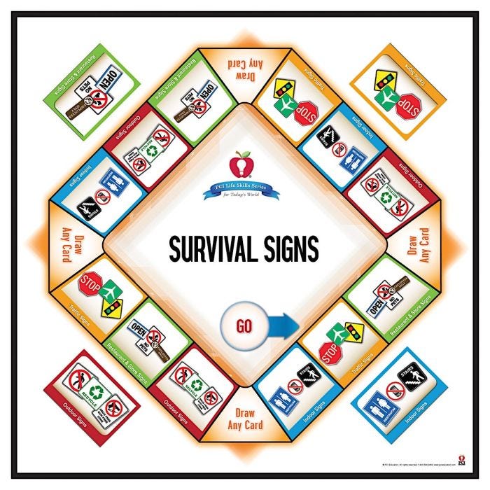 Survival Signs Game