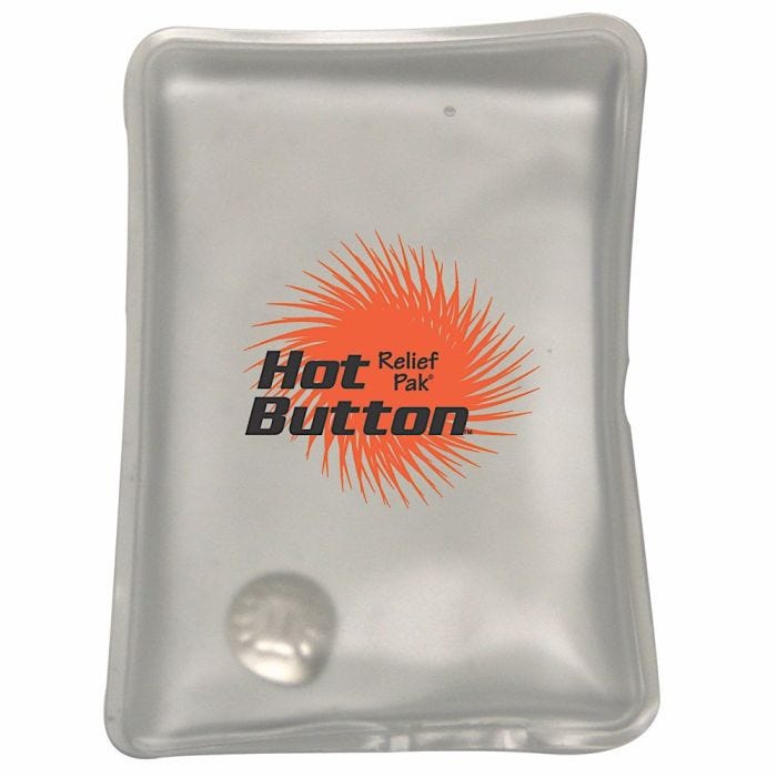 Relief Pak Hot Button Reusable Instant Hot Compress Relief Pak Hot Button Reusable Instant Hot Compress