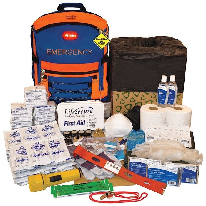 LifeSecure SchoolGuard Hi-Visibility Classroom Evacuation & Lockdown Kit with BleedStop Compact 100 Bleeding Control Kit LifeSecure SchoolGuard Hi-Visibility Classroom Evacuation & Lockdown Kit with BleedStop Compact 100 Bleeding Control Kit