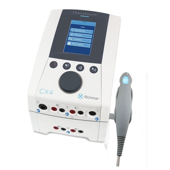 Top view of TheraTouch CX4 Electrotherapy Systems Top view of TheraTouch CX4 Electrotherapy Systems
