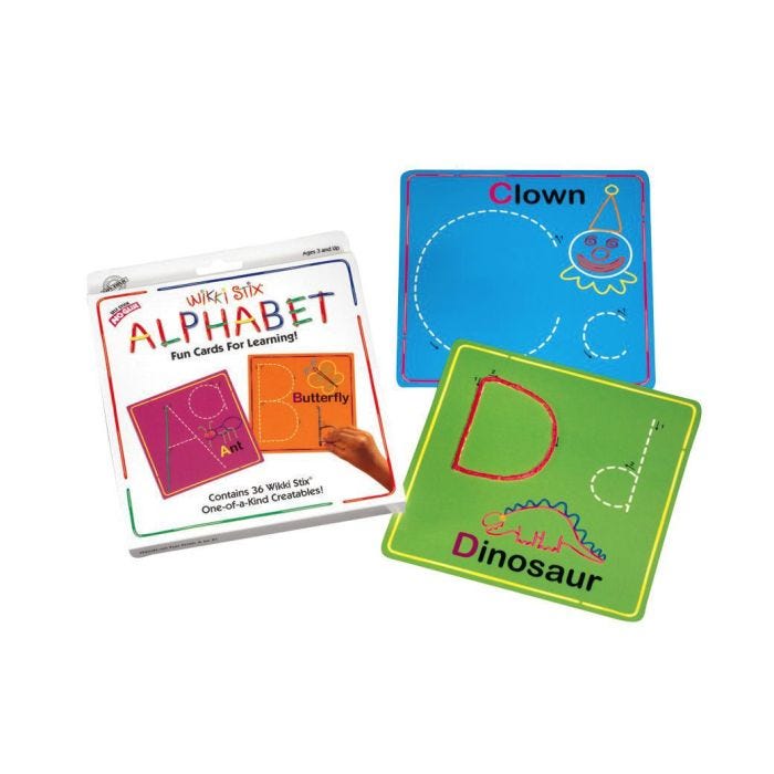 Wikki Stix Alphabet Cards Wikki Stix Alphabet Cards