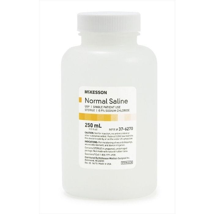 Irrigation Solution Sodium Chloride .9% 250 Ml Irrigation Solution Sodium Chloride .9% 250 Ml
