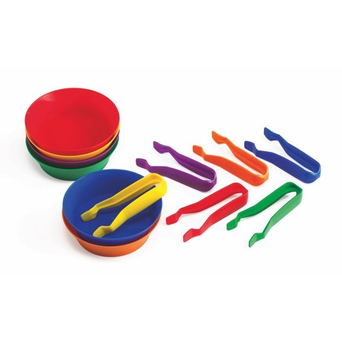 Sorting Bowls and Tweezers Set Sorting Bowls and Tweezers Set