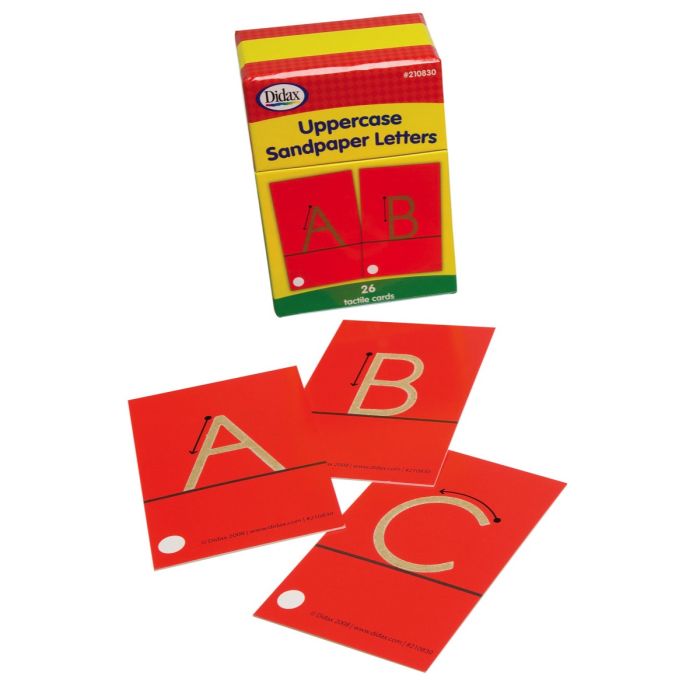 Tactile Sandpaper Letters Tactile Sandpaper Letters