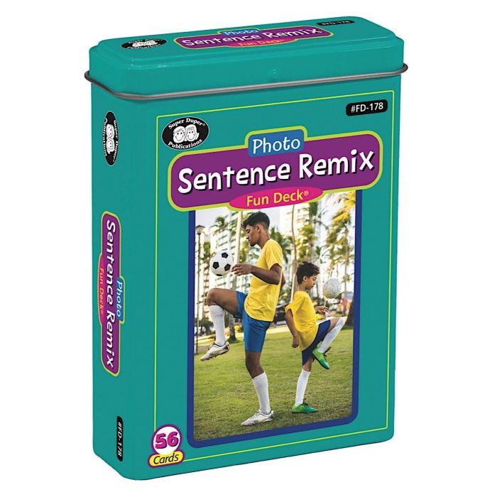 Photo Sentence Remix Fun Deck Photo Sentence Remix Fun Deck