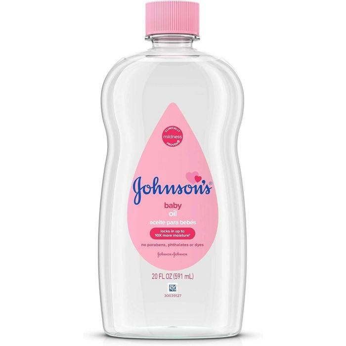 Johnson's Baby Oil, 20 oz
Johnson's Baby Oil, 20 oz